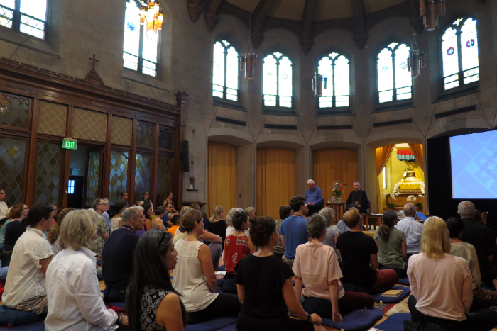 Frank Ostaseski and Roshi Joan Halifax #1