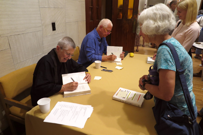 Frank Ostaseski and Roshi Joan Halifax #2