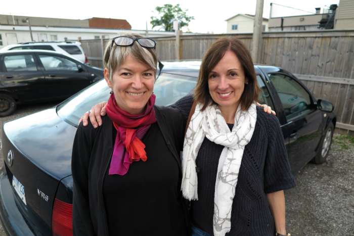 Harriet McCaig and Cheryl @ Niagara Falls, Ontario