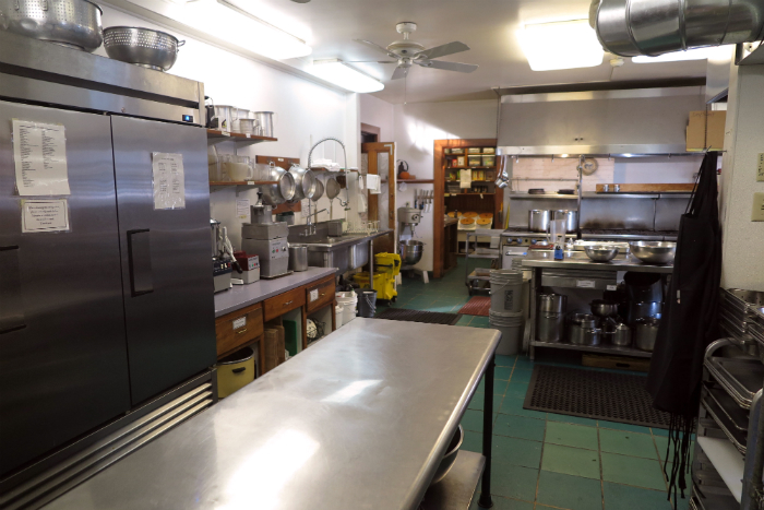 The Insight Meditation Society Guest / Staff Food Preparation Area