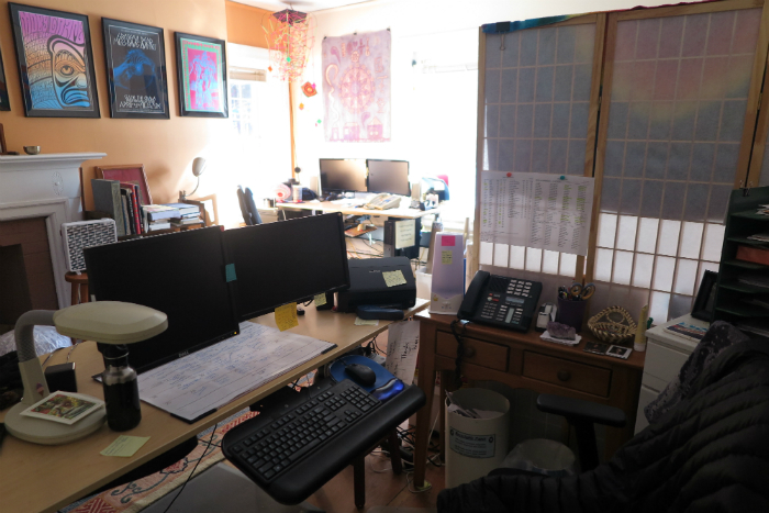 The Insight Meditation Society Guest / Staff Food Preparation Area